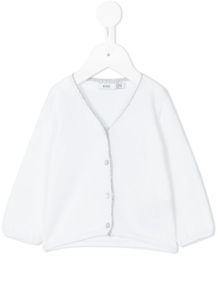 Knot - Adriana Cardigan - Kids - Cotton - 24 Mth, White