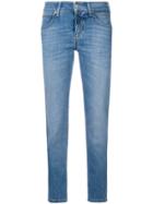 Cambio Cropped Skinny Jeans - Blue