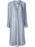 Raquel Allegra Striped Shirt Dress