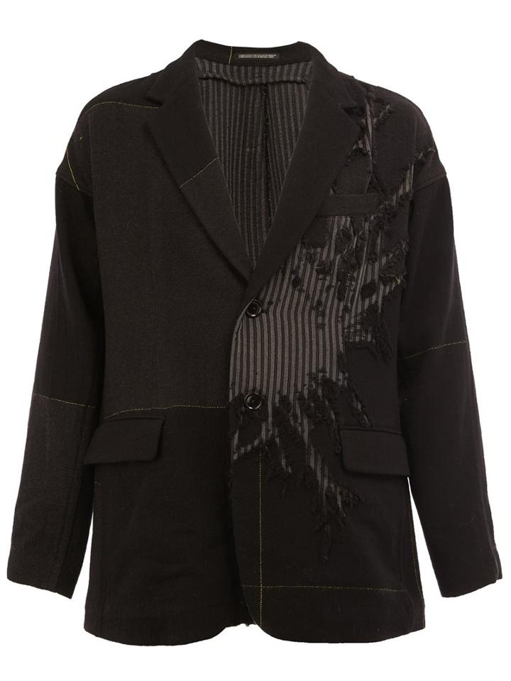 Yohji Yamamoto Embroidered Blazer Jacket
