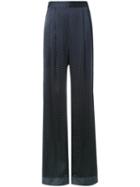 Rebecca Vallance 'mortimer' Palazzo Pants, Women's, Size: 12, Black, Silk Satin