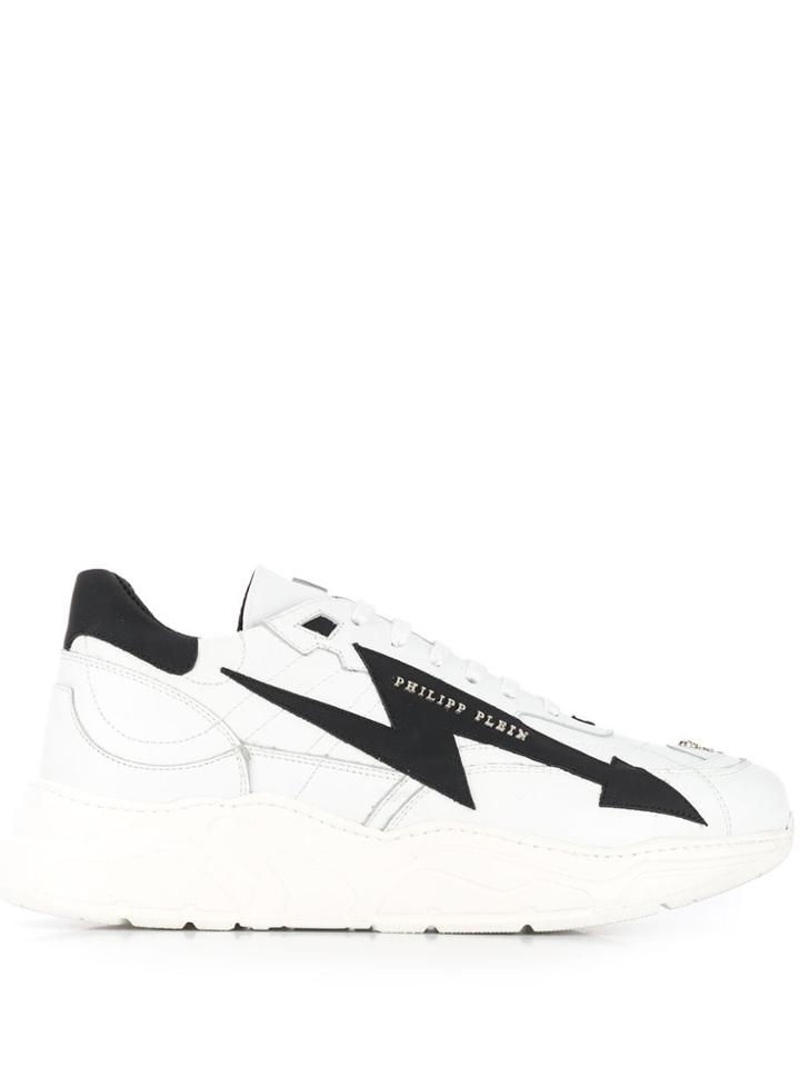 Philipp Plein Thunder Sneakers - White