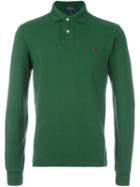Polo Ralph Lauren Long Sleeves Polo Shirt, Men's, Size: Large, Green, Cotton