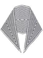 Haider Ackermann - Striped Scarf - Women - Silk - One Size, Women's, Black, Silk
