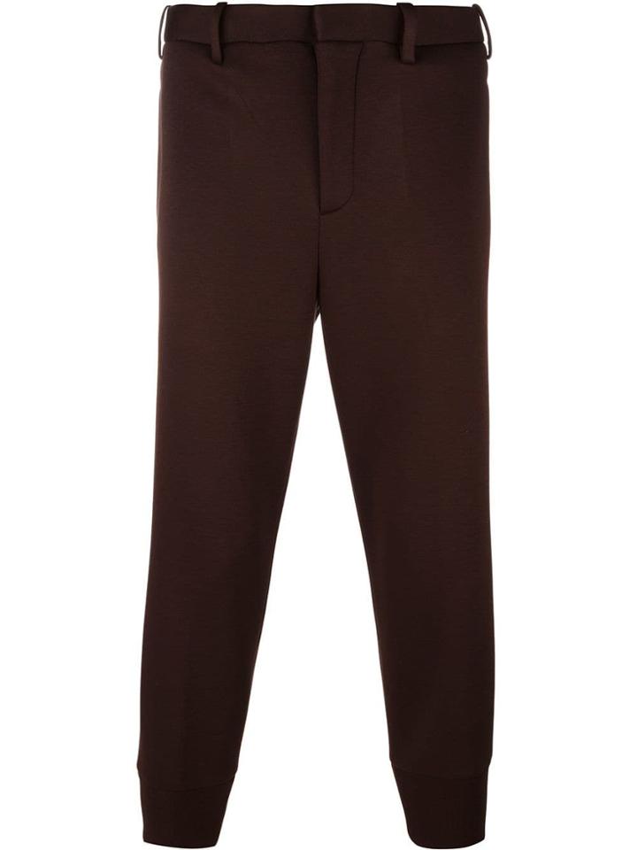 Neil Barrett Regular Trousers - Brown
