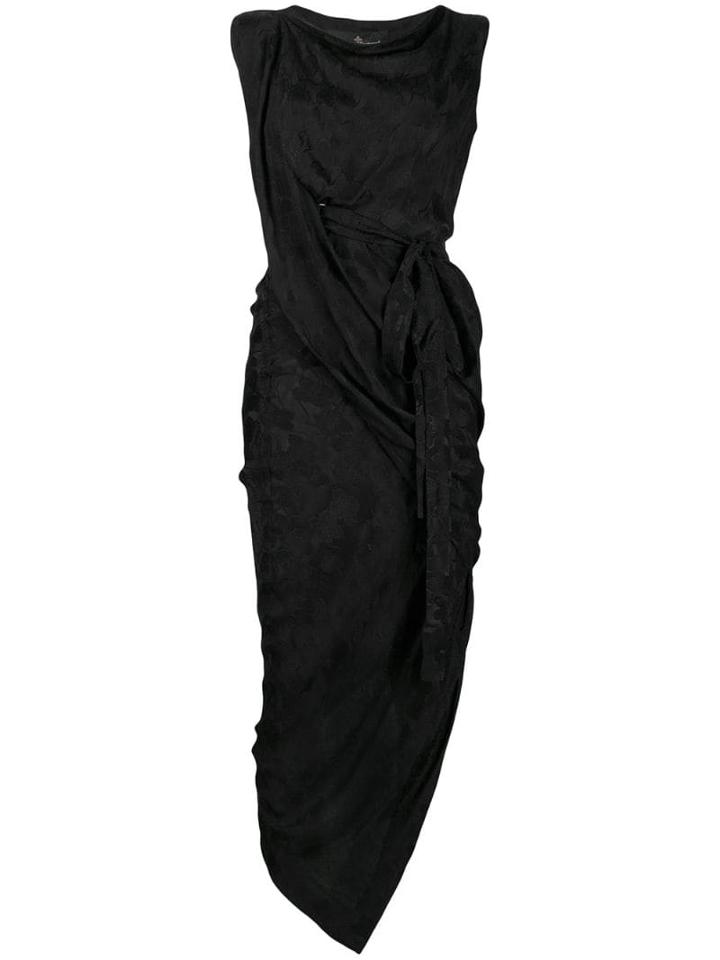 Vivienne Westwood Anglomania Jacquard Midi Dress - Black
