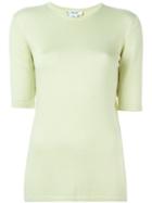Céline Vintage Short Sleeved Sweater, Women's, Size: 3, Green
