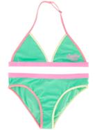 Vingino - Teen Color Block Bikini - Kids - Polyamide/polyester/spandex/elastane - 16 Yrs, Green