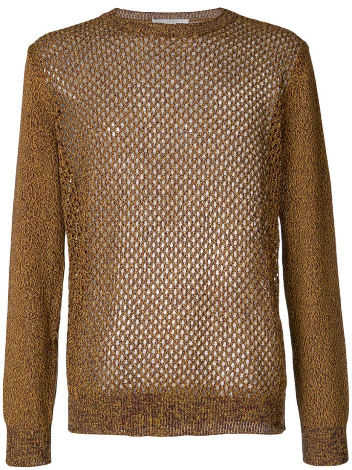 Stella Mccartney Loose Knit Sweater - Yellow & Orange