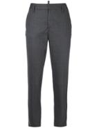 Dsquared2 Cropped Tailored Trousers - Grey