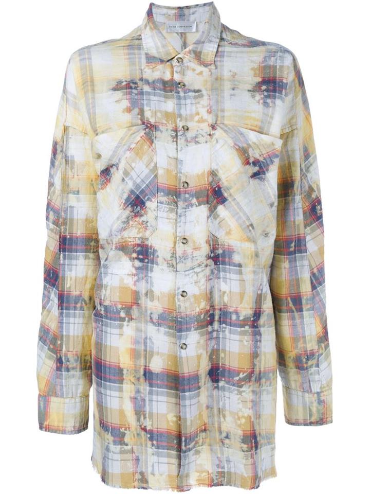 Faith Connexion Faded Check Shirt