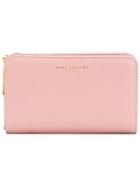 Marc Jacobs Gotham Compact Wallet - Pink & Purple