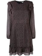 Rebecca Minkoff Floral Print A-line Dress - Black