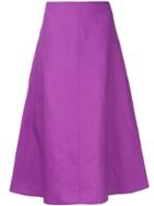 Sofie D'hoore Flared Skirt - Pink & Purple