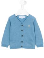 Tartine Et Chocolat - V-neck Cardigan - Kids - Cotton/linen/flax - 24 Mth, Toddler Boy's, Blue