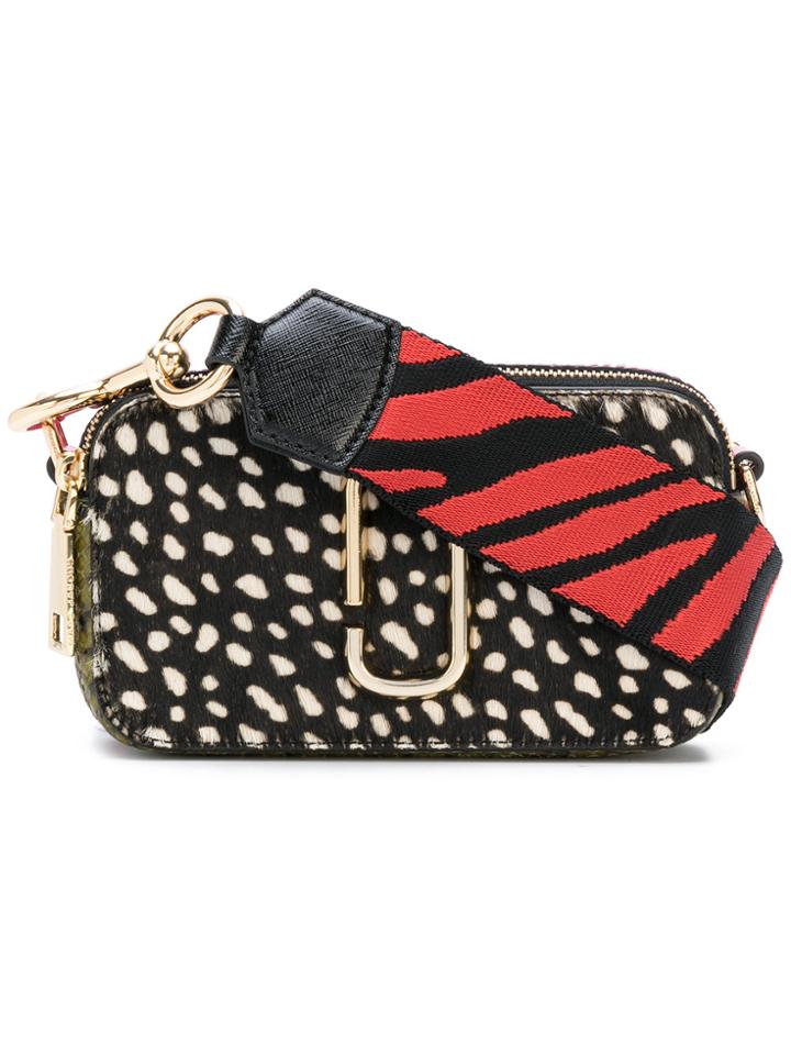 Marc Jacobs Spotted Snapshot Camera Bag - Black