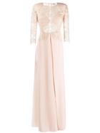 Elisabetta Franchi Floral Evening Dress - Pink