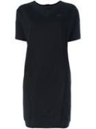 Nike Tech Fleece T-shirt Dress, Women's, Size: Xs, Black, Cotton/polyester