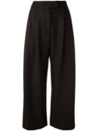 Dusan Cropped Wide-legged Trousers