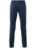 Briglia 1949 Chino Trousers, Men's, Size: 35, Blue, Cotton/spandex/elastane