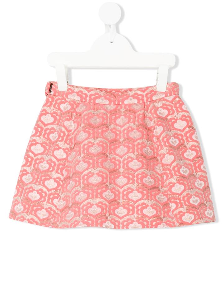 Hucklebones London Teacup Skirt - Pink & Purple