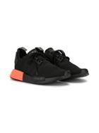 Adidas Kids Contrast Sole Sneakers - Black