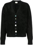 Simon Miller Contrast Button Cardigan - Black