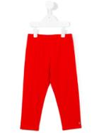 Armani Junior Classic Sweatpants, Girl's, Size: 7 Yrs, Red