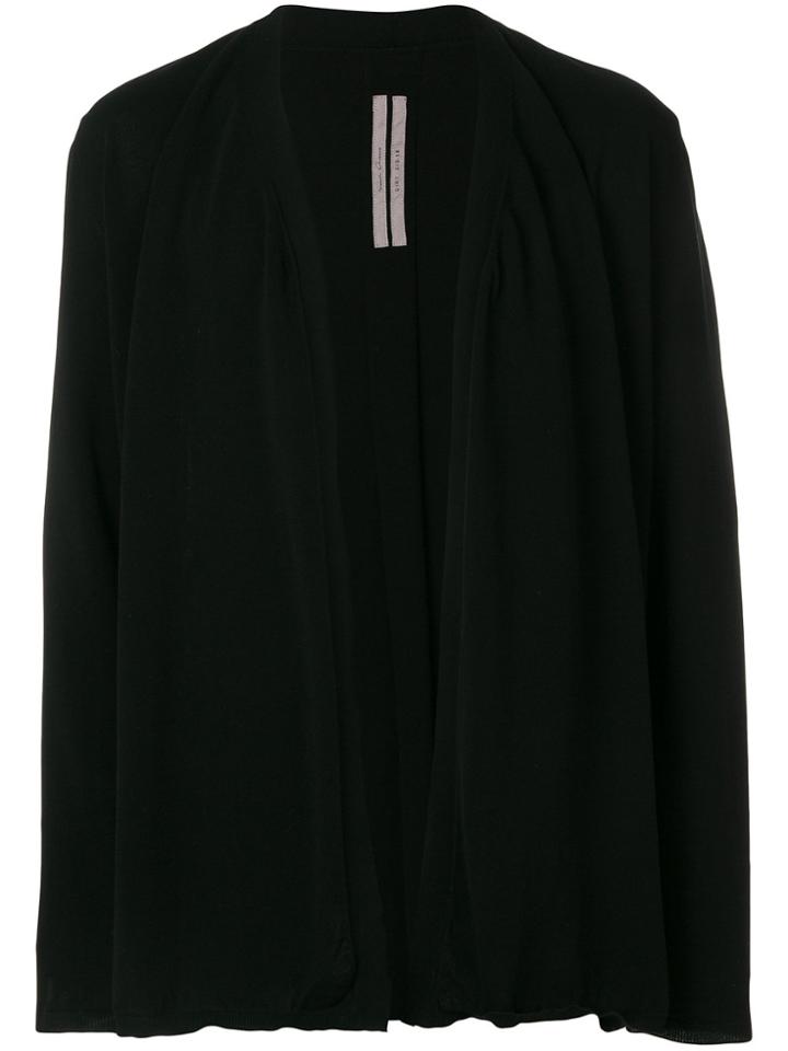 Rick Owens Short Cardigan - Black