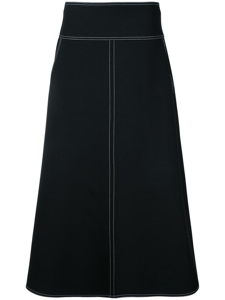 Georgia Alice - Beaches Skirt - Women - Cotton/polyester/viscose - 10, Black, Cotton/polyester/viscose