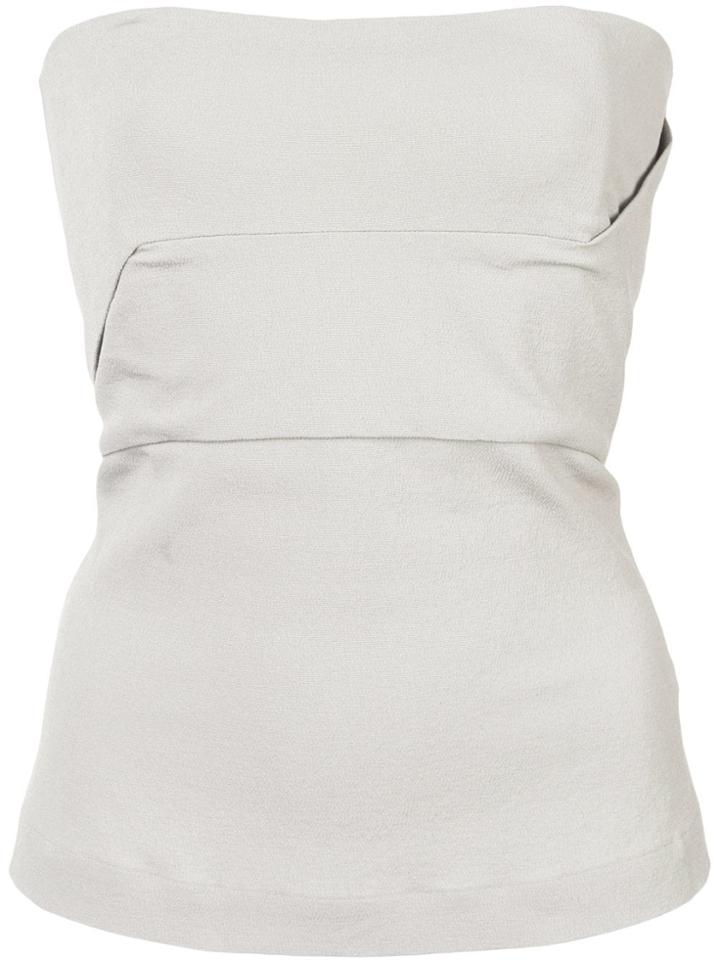 Rick Owens Strapless Fitted Top - Neutrals