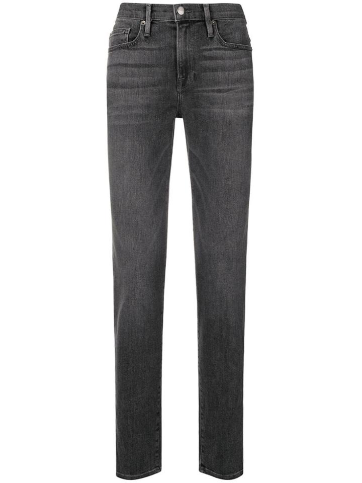 Frame Slim Fit Jeans - Grey