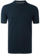 Armani Collezioni Classic Polo Shirt, Men's, Size: Small, Blue, Cotton/spandex/elastane