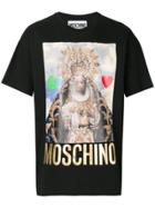 Moschino Weeping Madonna Print T-shirt - Black