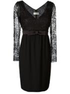 Saint Laurent Floral Lace Panel Dress