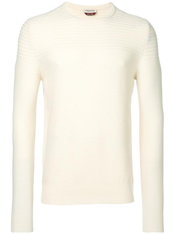 Al Duca D'aosta 1902 Classic Knitted Sweater - White