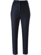 Courrèges 'p06' Trousers, Women's, Size: 38, Blue, Cotton/wool