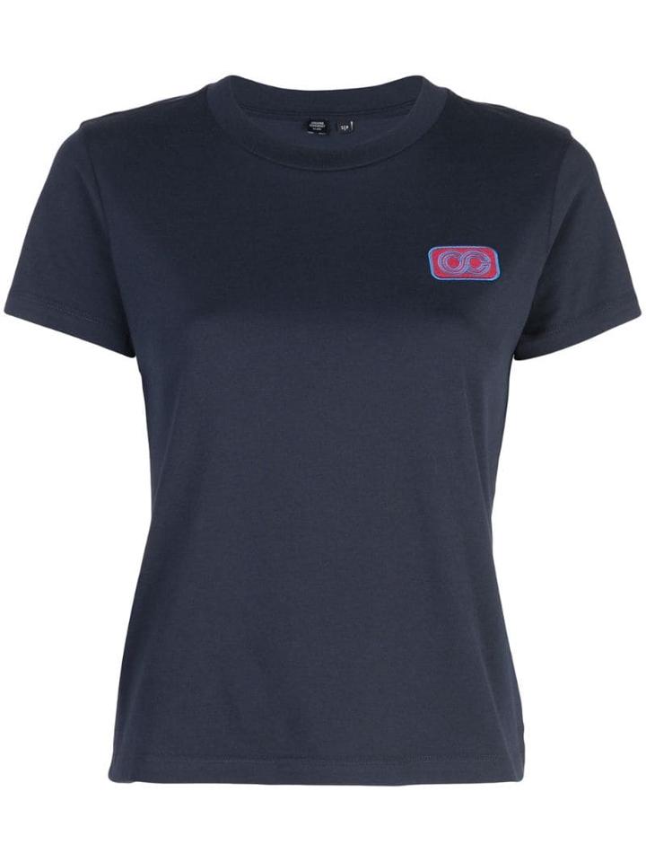 Opening Ceremony Fem Fit Logo T-shirt - Blue