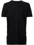 Devoa Panel Detail T-shirt, Men's, Size: 3, Black, Cotton