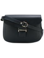Vanessa Seward - Claire Shoulder Bag - Women - Calf Leather/nylon - One Size, Women's, Blue, Calf Leather/nylon