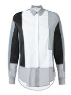 Mara Mac Color Block Shirt - Grey