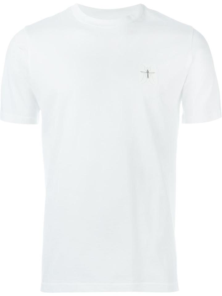Oamc Print Detail T-shirt, Men's, Size: S, White, Cotton