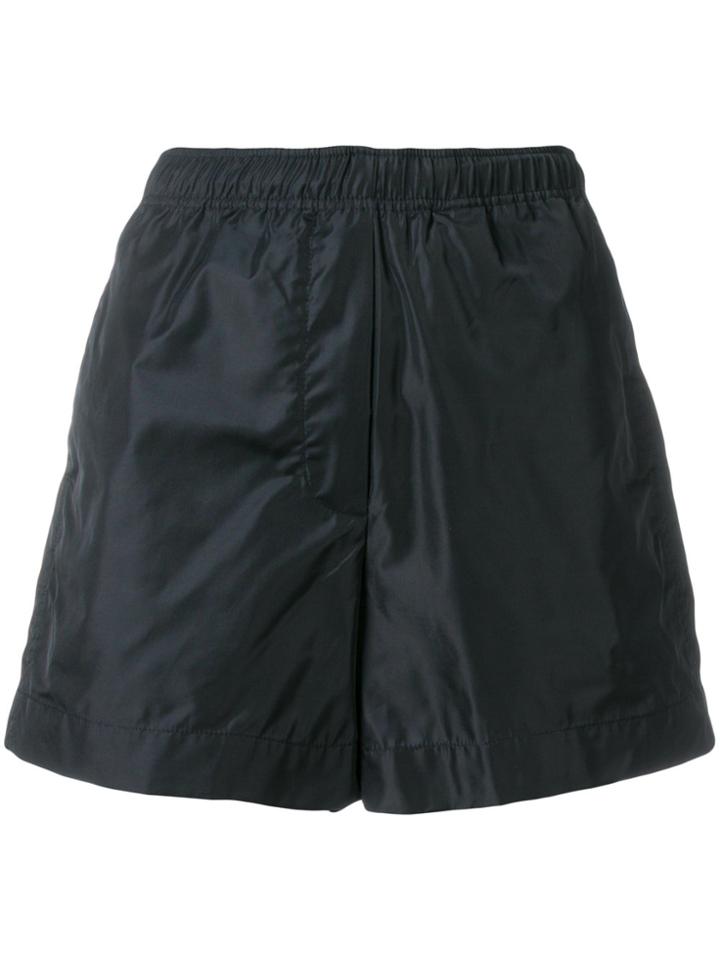 Wood Wood Elasticated Waist Shorts - Black