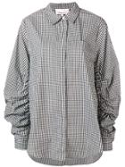 3.1 Phillip Lim Check Pattern Shirt - Black