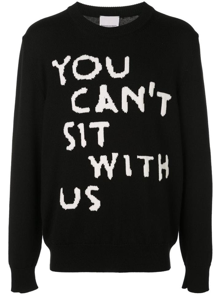 Nasaseasons Phrase Jumper - Black