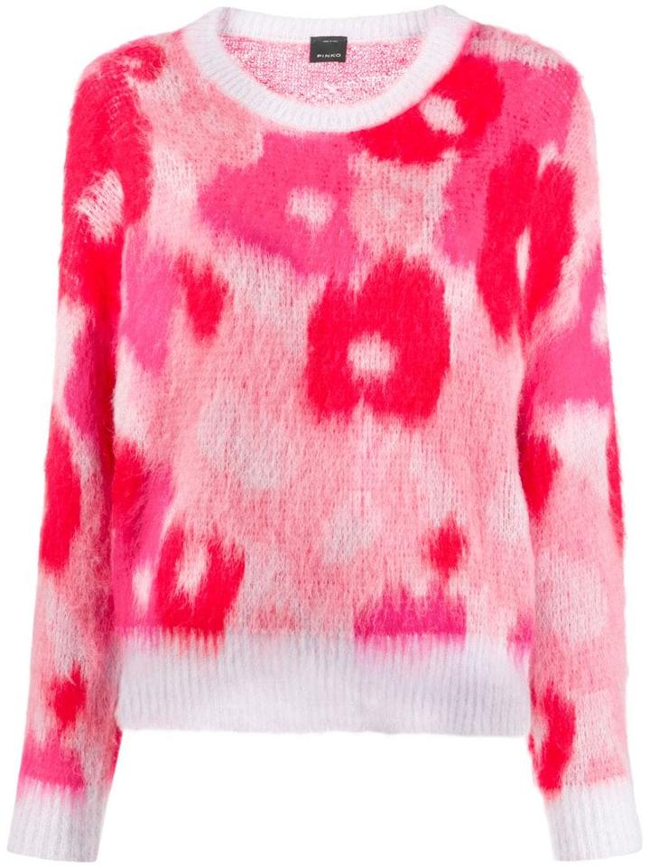 Pinko Patterned Knit Jumper
