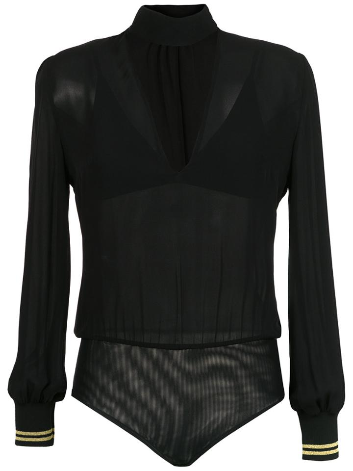 Nk High Neck Bodysuit - Black