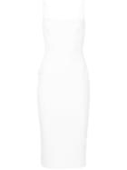 Alex Perry Victoria Midi Dress - White