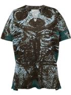 Homme Plissé Issey Miyake Graphic Print Top - Green