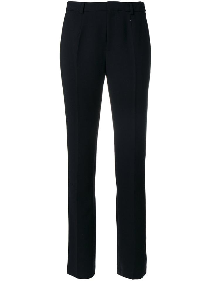 Steffen Schraut Slim Tailored Trousers - Black